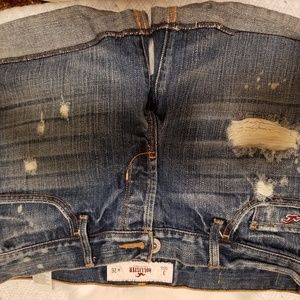 Hollister jean shorts